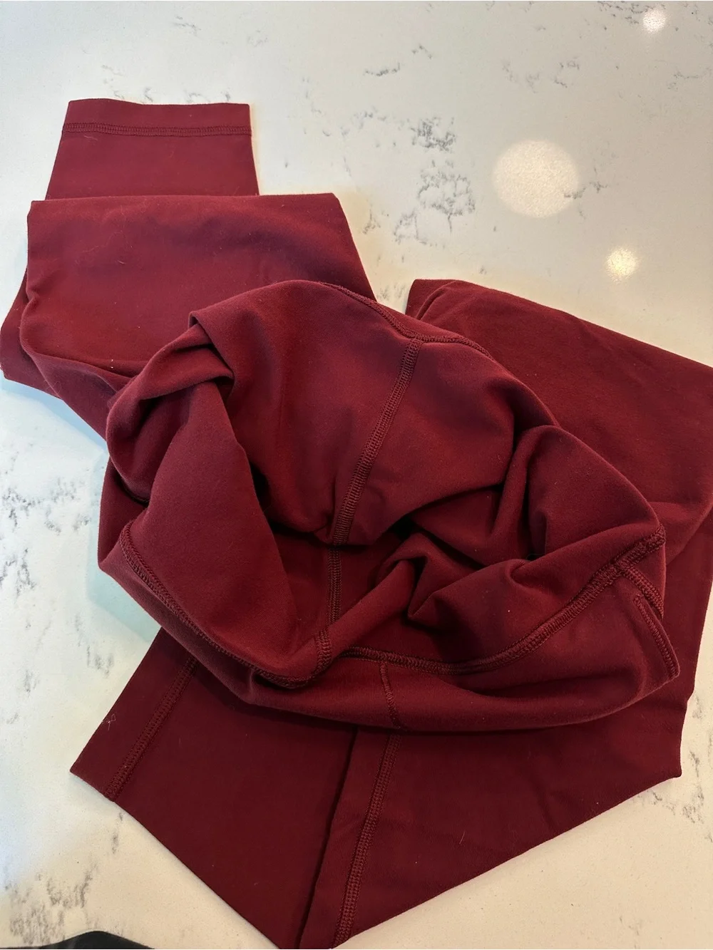 Lululemon Athletica maroon Align Leggings size 8